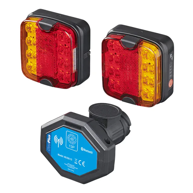 Hovedbilde Tilhengerlys LED trådløst med magnet (Bluetooth) ...