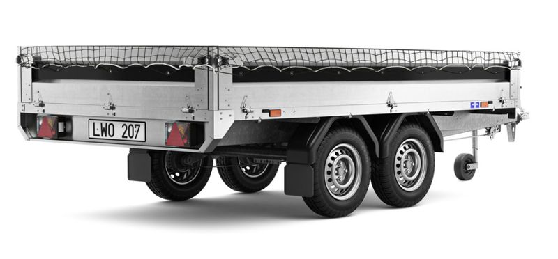 Sikringsnett – svart (1770x3170mm)